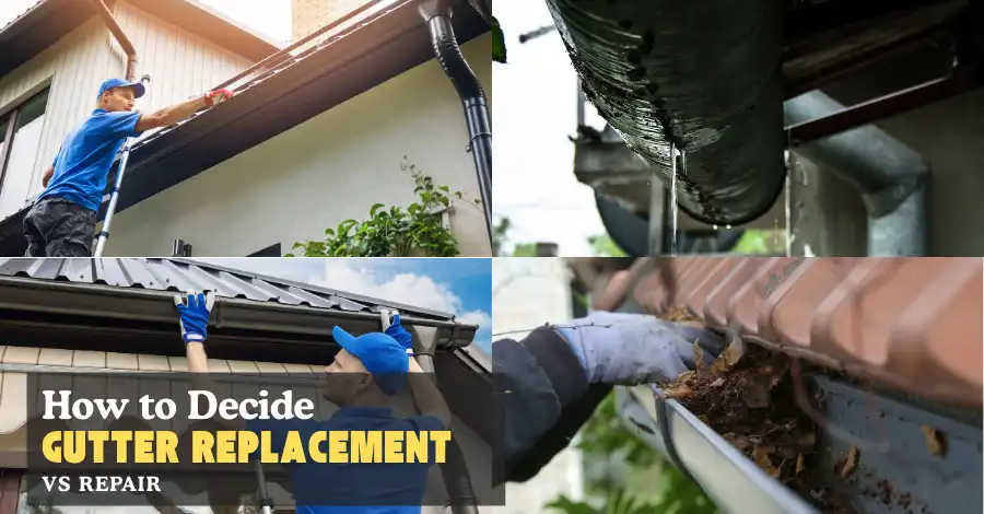 Gutter Replacement vs Repair
