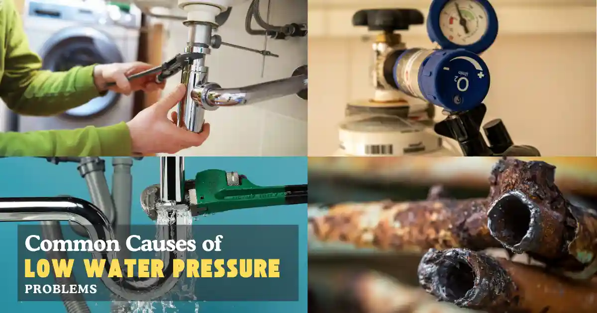 Common Causes of Low Water Pressure Problems
