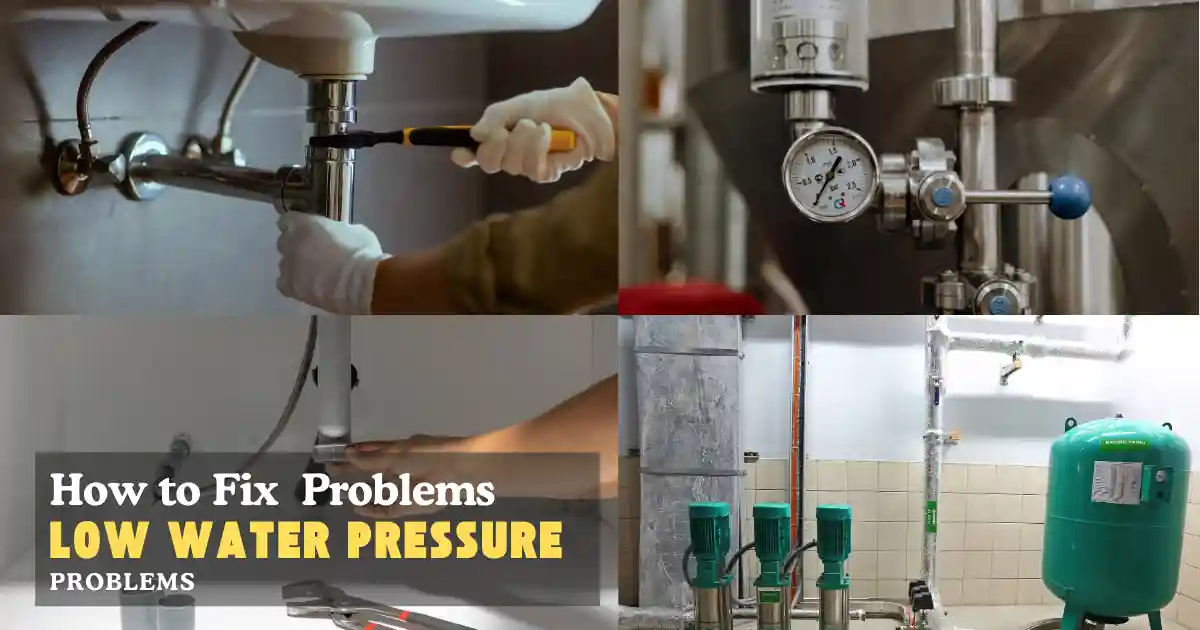 How to Fix Low Water Pressure Problems