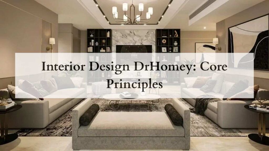 Interior Design DrHomey Core Principles
