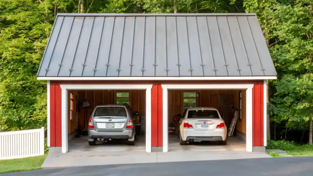 1000 square feet Two-Car-Garage