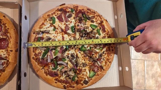 A 12-Inch Pizza