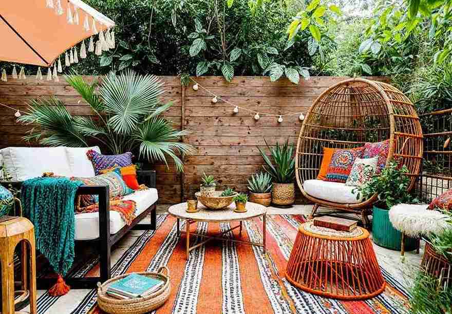 A Mini Outdoor Patio