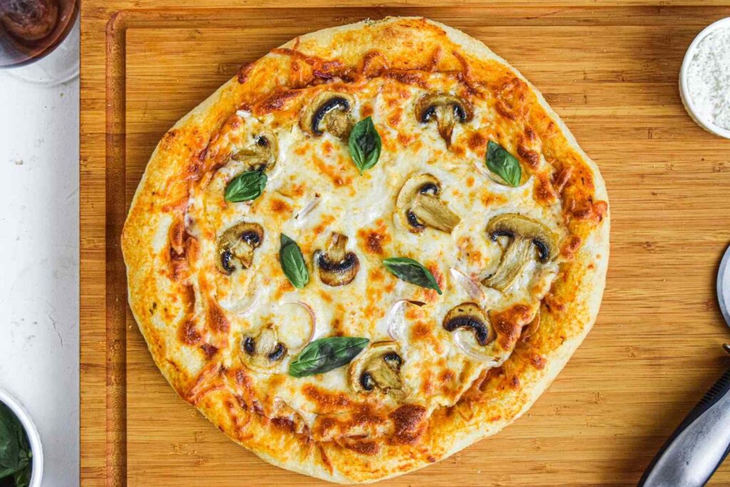 a pizza