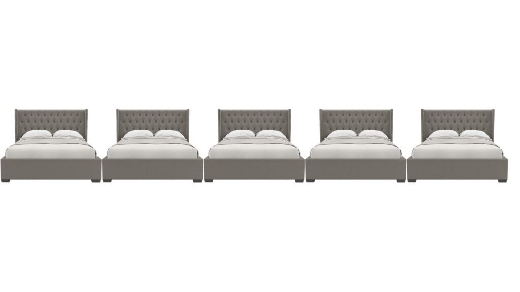 Five Queen Size Beds