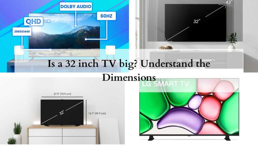 Is a 32 inch TV big Understand the Dimensions