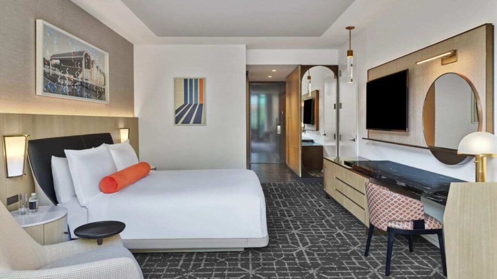 Large hotel room