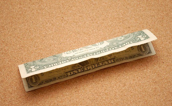 Length of a Folded Dollar