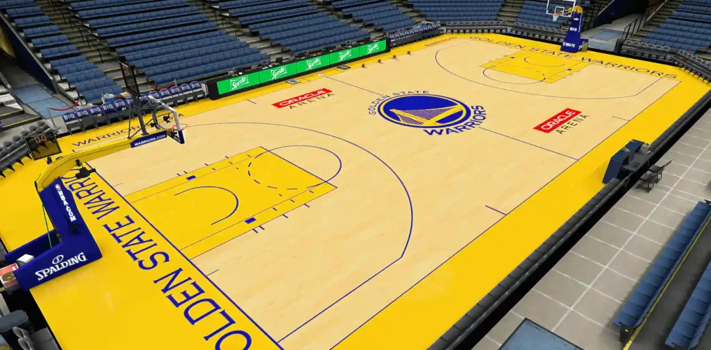 NBA Basketball Court