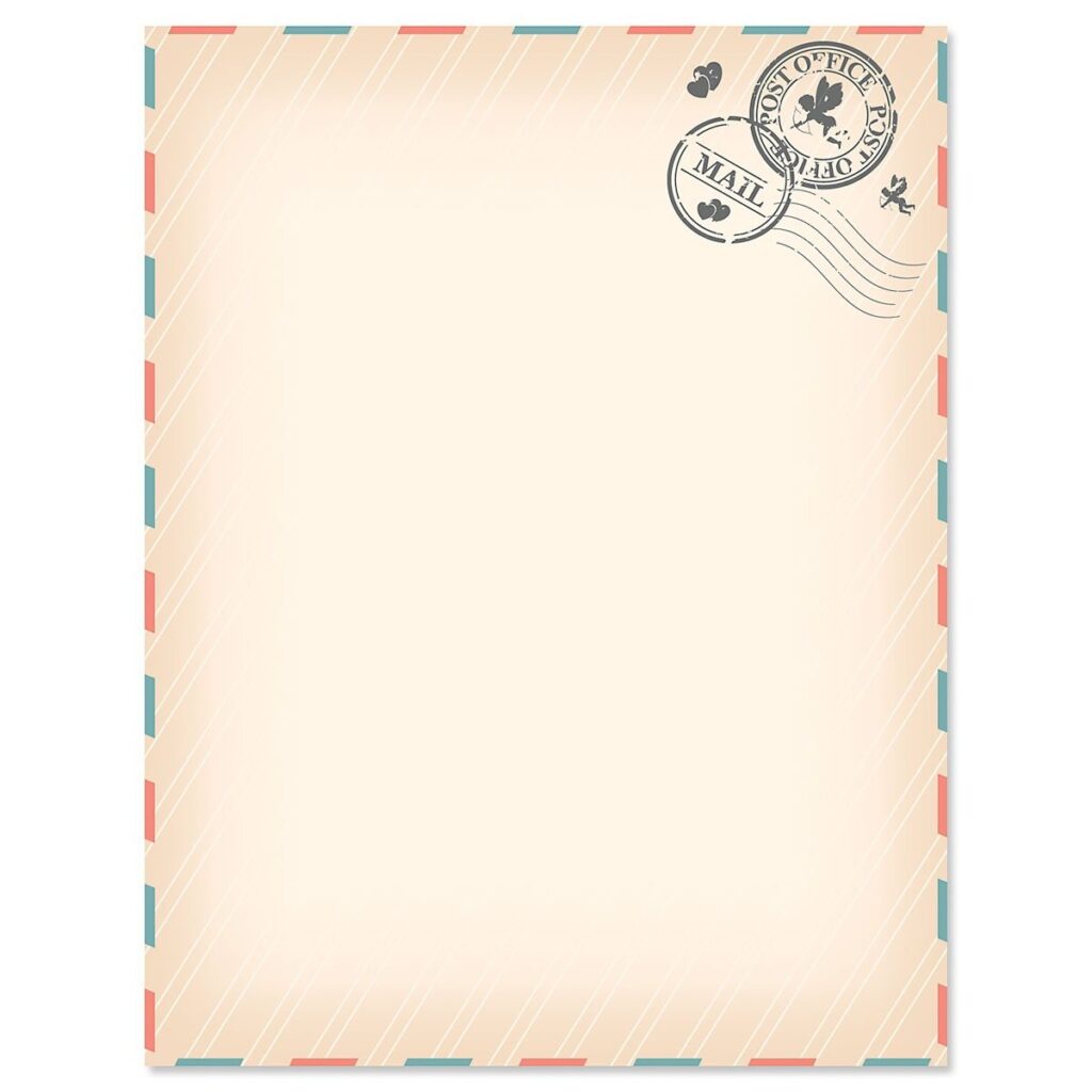 Sheet of Letter Paper