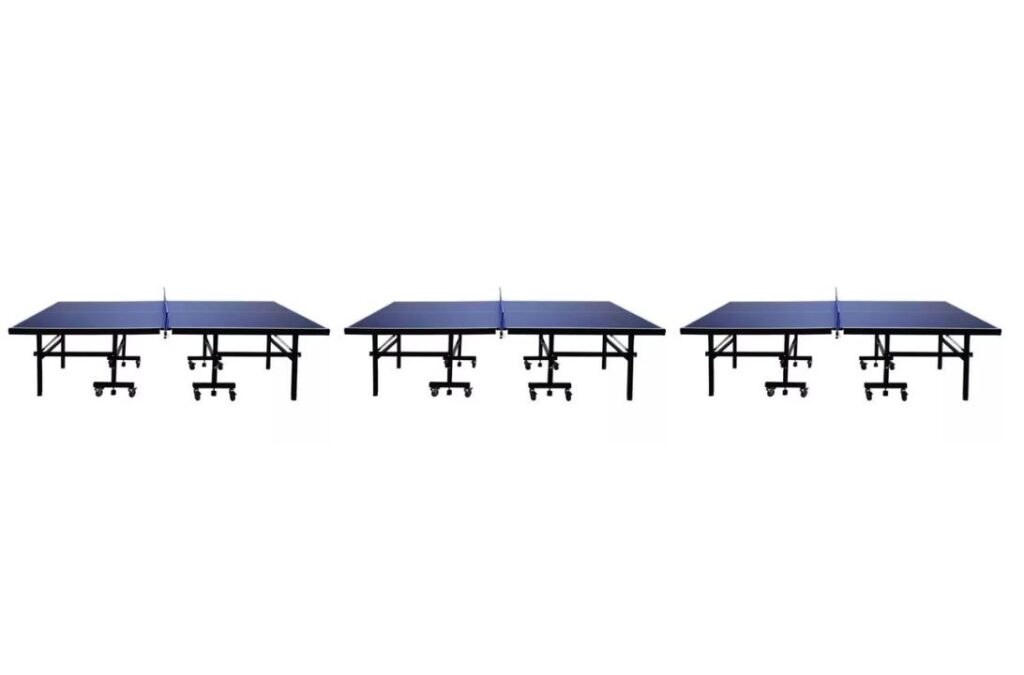 Three Table Tennis Tables