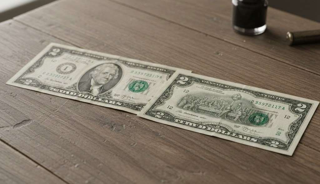 Two US Dollar Bills