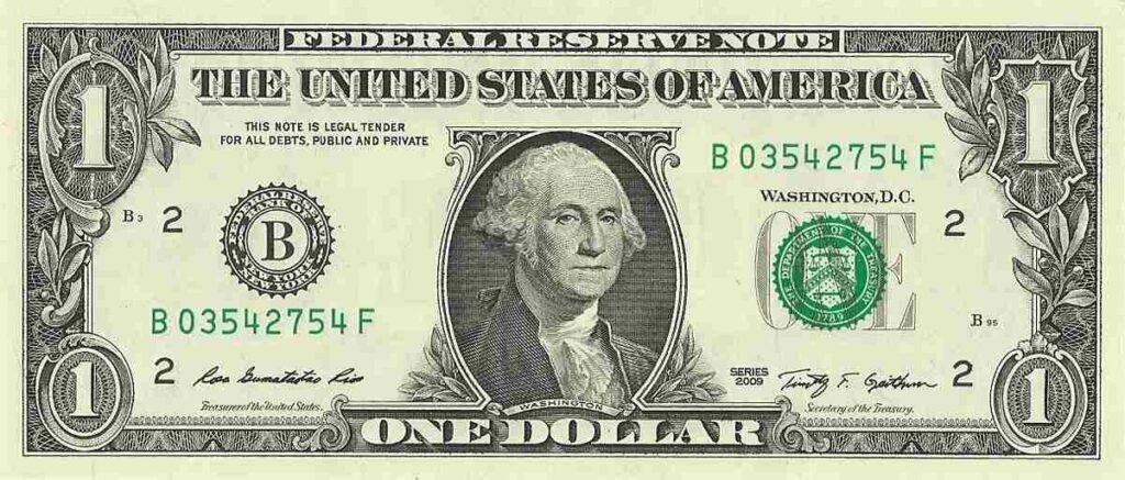 U.S. Dollar Bill