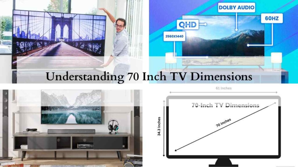 Understanding 70 Inch TV Dimensions